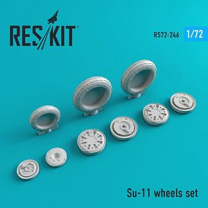 Su-11 Wheels Set (for Amodel) (Plastic model)