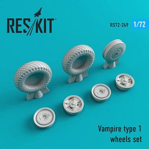 Vampire Type 1 Wheels Set (Plastic model)