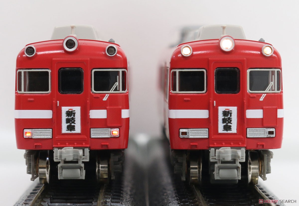 Meitetsu Series 7700 White Stripe Car (without End Panel Window) Standard Two Car Formation Set (w/Motor) (Basic 2-Car Set) (Pre-colored Completed) (Model Train) Item picture8