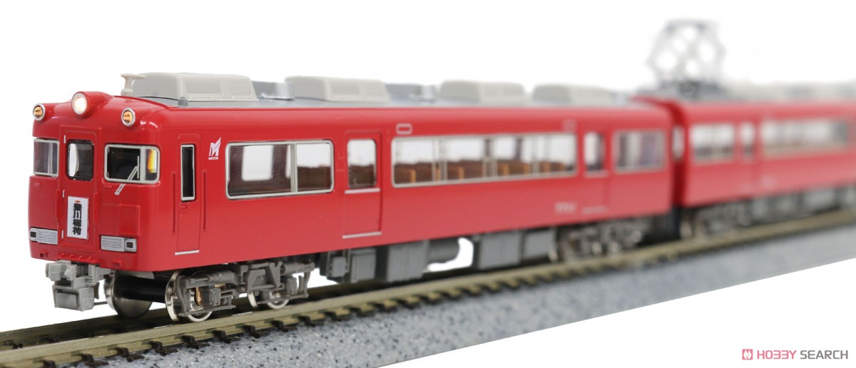Meitetsu Series 7700 (w/End Panel Window) Standard Two Car Formation Set (w/Motor) (Basic 2-Car Set) (Pre-colored Completed) (Model Train) Item picture7
