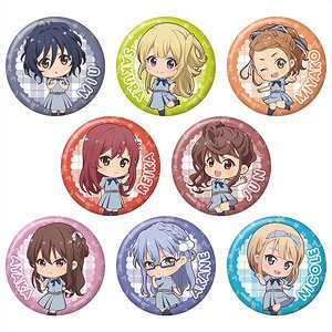 22/7 Trading Can Badge (Set of 8) (Anime Toy)