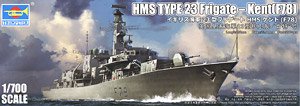 HMS TYPE 23 Frigate - Kent(F78) (Plastic model)