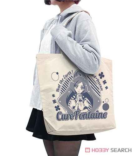 Healin` Good PreCure Cure Fontaine Large Tote Bag Natural (Anime Toy) Other picture2