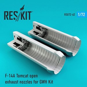 F-14A Tomcat Open Exhaust Nozzles (for Great Wall Hobby) (Plastic model)