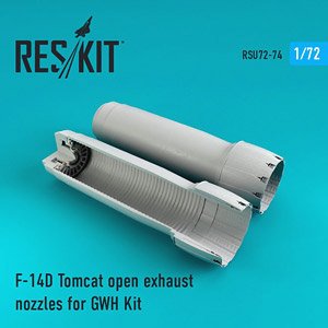 F-14D Tomcat Open Exhaust Nozzles (for Great Wall Hobby) (Plastic model)
