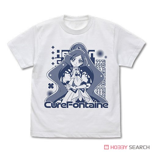 Healin` Good PreCure Cure Fontaine T-Shirts White XL (Anime Toy) Item picture1