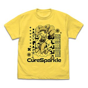 Healin` Good PreCure Cure Sparkle T-Shirts Yellow M (Anime Toy)