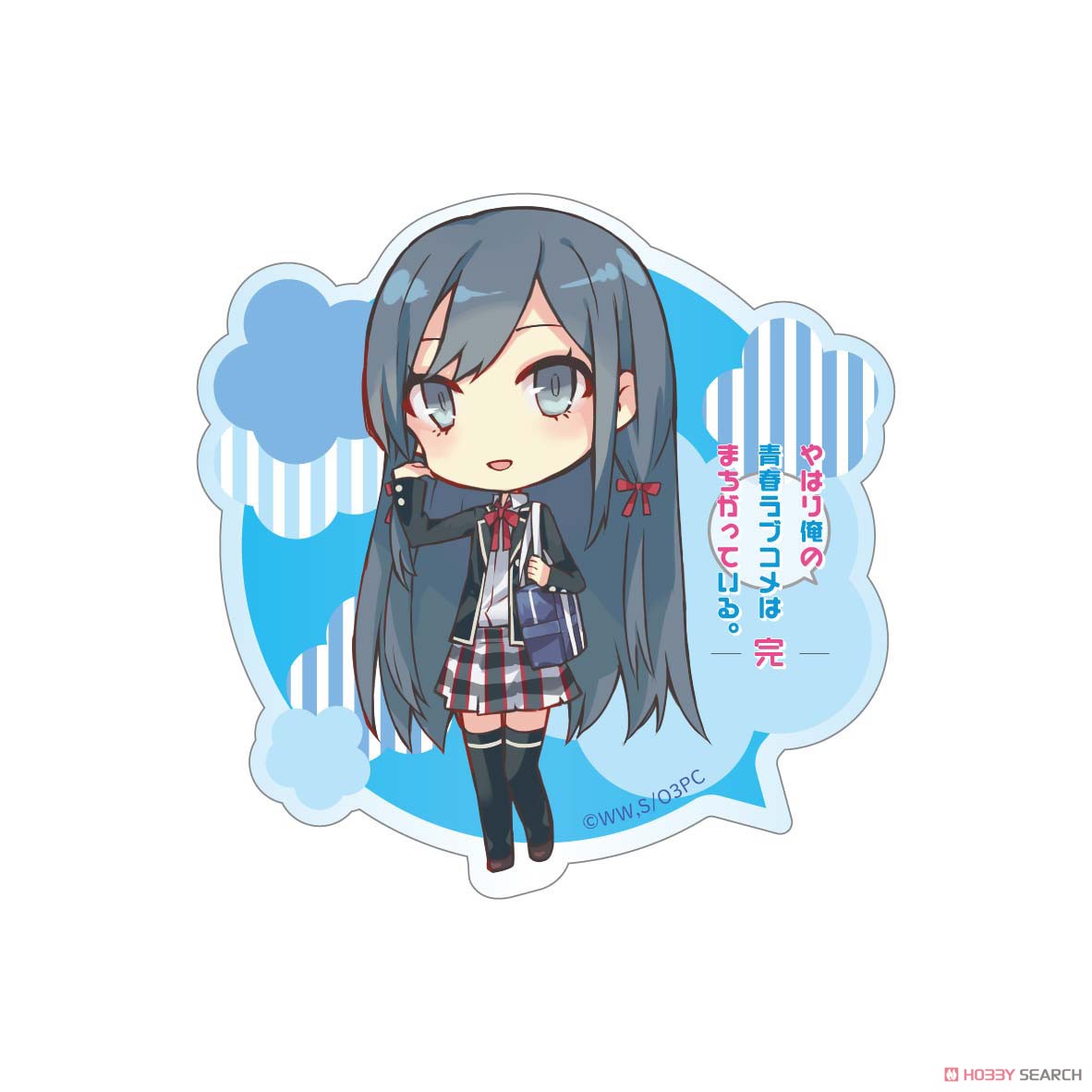 やはり俺の青春ラブコメはまちがっている。完 アクリルクリップ 雪乃 (キャラクターグッズ) 商品画像1