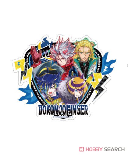 Show by Rock!! Travel Sticker (2) Dokonjofinger (Anime Toy) Item picture1