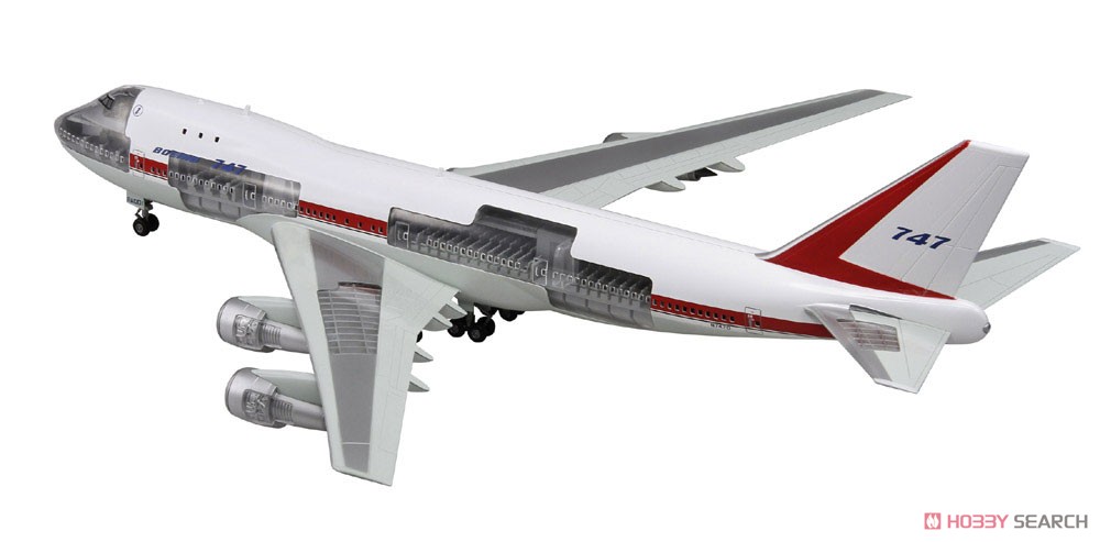 Boeing 747-100 `First Flight` (Pre-Painted Semifinished product Kit) (Plastic model) Item picture4