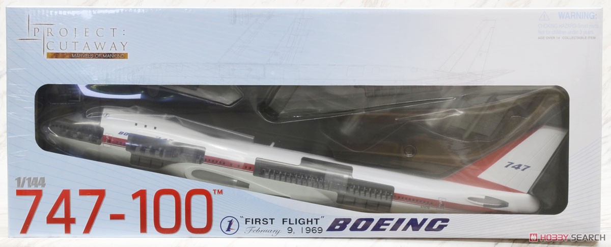 Boeing 747-100 `First Flight` (Pre-Painted Semifinished product Kit) (Plastic model) Package1