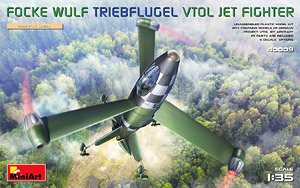 Focke Wulf Triebflugel VTOL Jet Fighter (Plastic model)