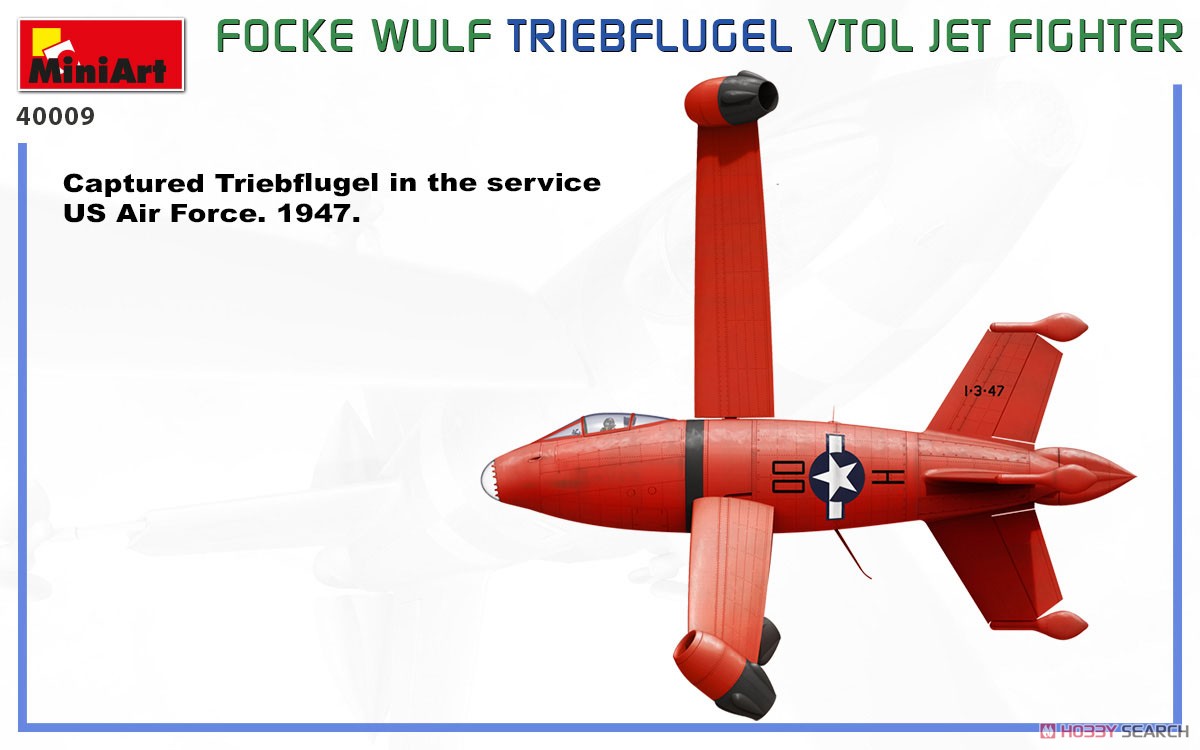 Focke Wulf Triebflugel VTOL Jet Fighter (Plastic model) Color4