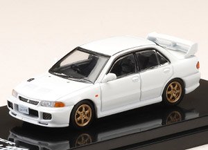 Mitsubishi Lancer GSR Evolution III (CE9A) Custom Version Scortia White (Diecast Car)