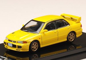 三菱 ランサー GSR Evolution III (CE9A) カスタムバージョン ダンデライオンイエロー (ミニカー)