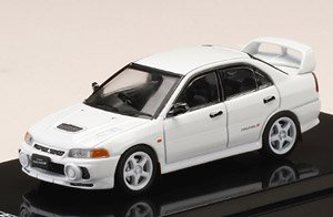 Mitsubishi Lancer RS Evolution IV Custom Version Scortia White (Diecast Car)