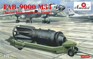 FAB-9000 M54 Soviet High-Explosive Bomb (Plastic model)