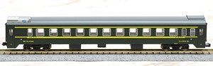 #676230 Second Class Sleeper 1-Car (Green) (Model Train)