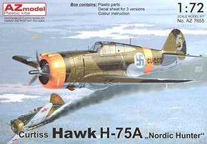 Curtiss Hawk H-75A `Nordic Hunter` (Plastic model)