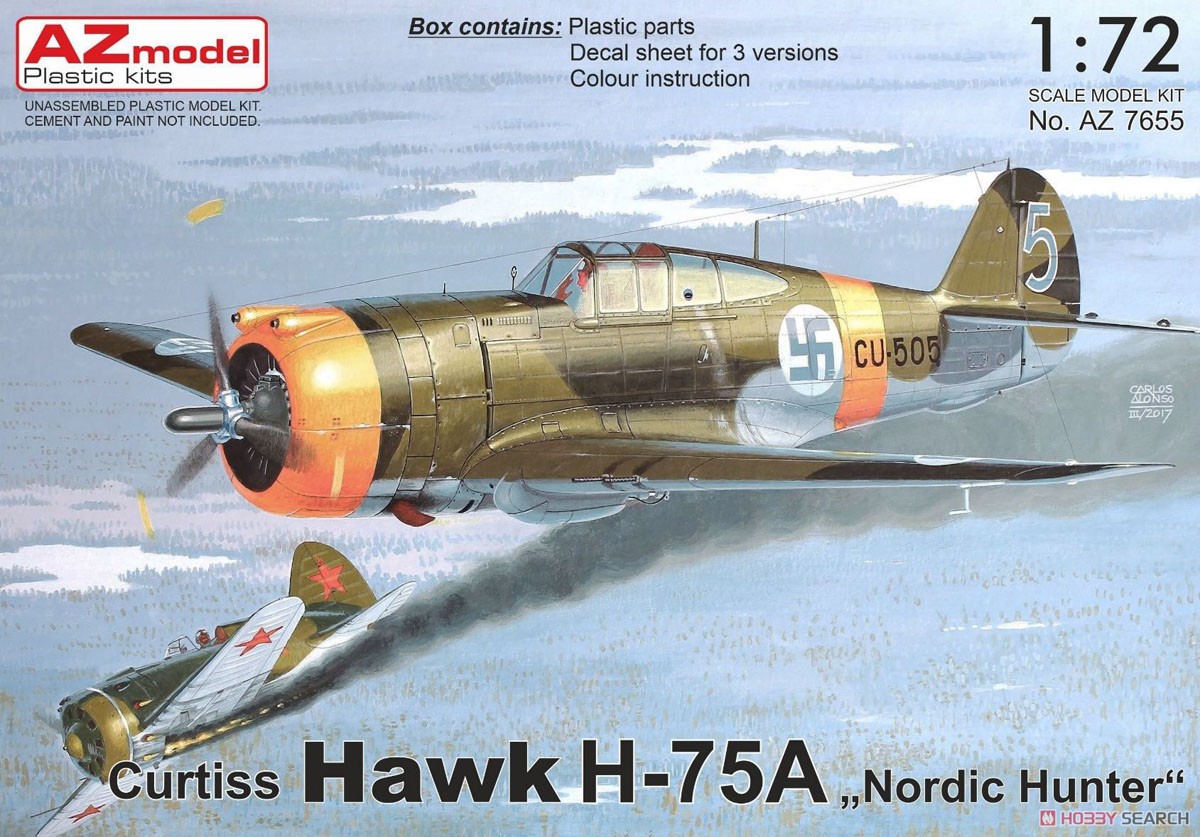 Curtiss Hawk H-75A `Nordic Hunter` (Plastic model) Package1