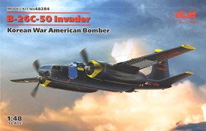 B-26C-50 Invader Korean War American Bomber (Plastic model)