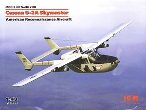 Cessna O-2A Skymaster, American Reconnaissance Aircraft (Plastic model)