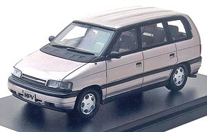 MAZDA MPV (1990) ウイニングシルバー (ミニカー)