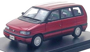 Infini MPV Type-A (1991) Passion Rose Mica (Diecast Car)