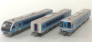 J.R. Shikoku Series 2000 TSE Paper Kit (3-Car Set) (Pre-Colored Kit) (Model Train)