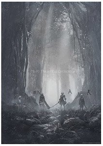 NieR: Theatrical Orchestra 12020 A3 Clear Poster (Anime Toy)