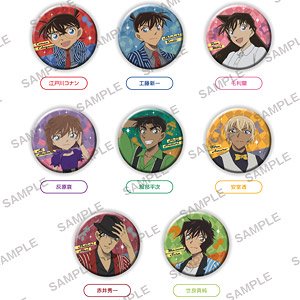 Detective Conan Can Badge+ American Oldies Ver. (Set of 8) (Anime Toy)