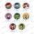 Detective Conan Can Badge+ American Oldies Ver. (Set of 8) (Anime Toy) Item picture1