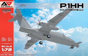 ピアッジョ・セレックス P.1HH ハンマーヘッド 無人偵察機 第2プロトタイプ (プラモデル)