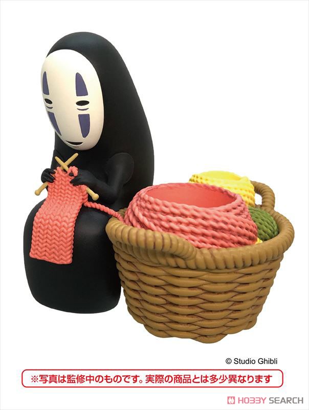 Spirited Away Seal Stand Noh-Face (Anime Toy) Item picture1