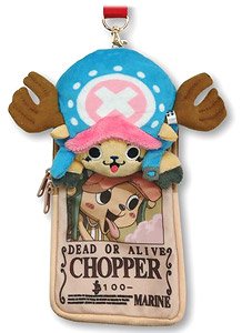 One Piece Plush Ticket Holder Tony Tony Chopper (Anime Toy)