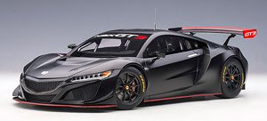 Honda NSX GT3 2018 (Matte Black) (Diecast Car)