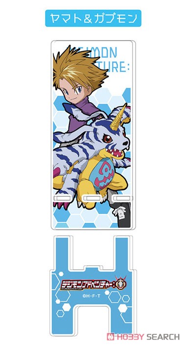 Acrylic Smart Phone Stand Digimon Adventure: 02 Yamato & Gabumon ASS (Anime Toy) 商品画像1