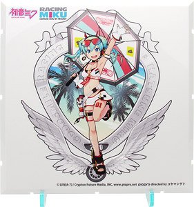 じおらまんしょん150 レーシングミク 2020Ver.ピット オプションパネル Tropical Ver. (キャラクターグッズ)