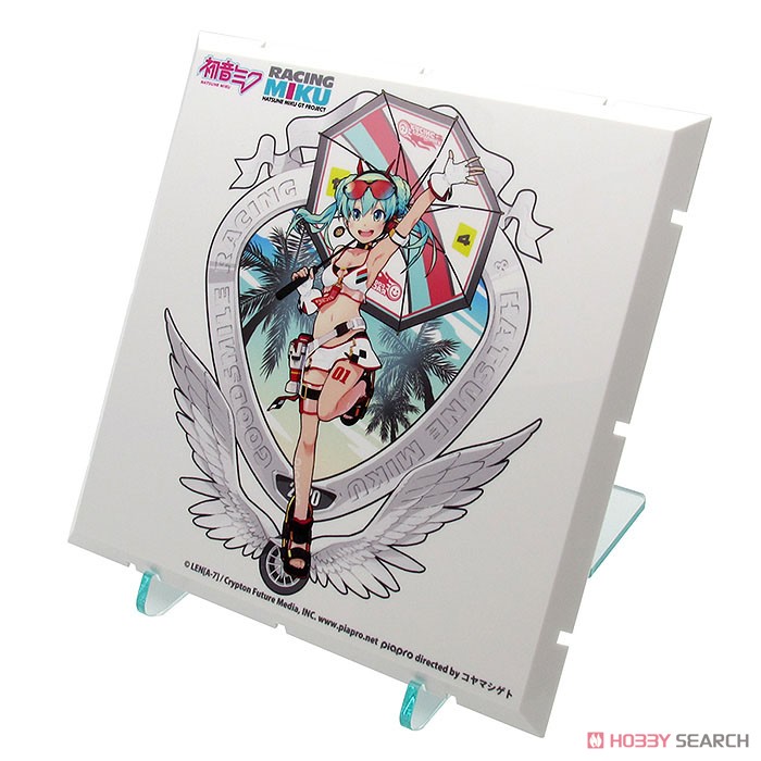 Dioramansion 150: Racing Miku Pit 2020 Optional Panel (Tropical Ver.) (Anime Toy) Item picture2