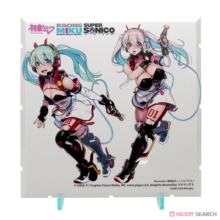 Dioramansion 150: Racing Miku Pit 2020 Optional Panel (Super Sonico Collab Ver.) (Anime Toy) Item picture1