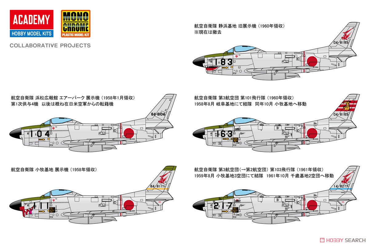 航空自衛隊 F-86D セイバードッグ (プラモデル) 塗装8