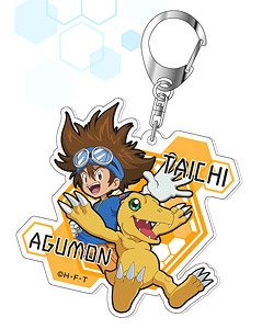 Acrylic Key Ring Digimon Adventure: 01 Taichi & Agumon AK (Anime Toy)