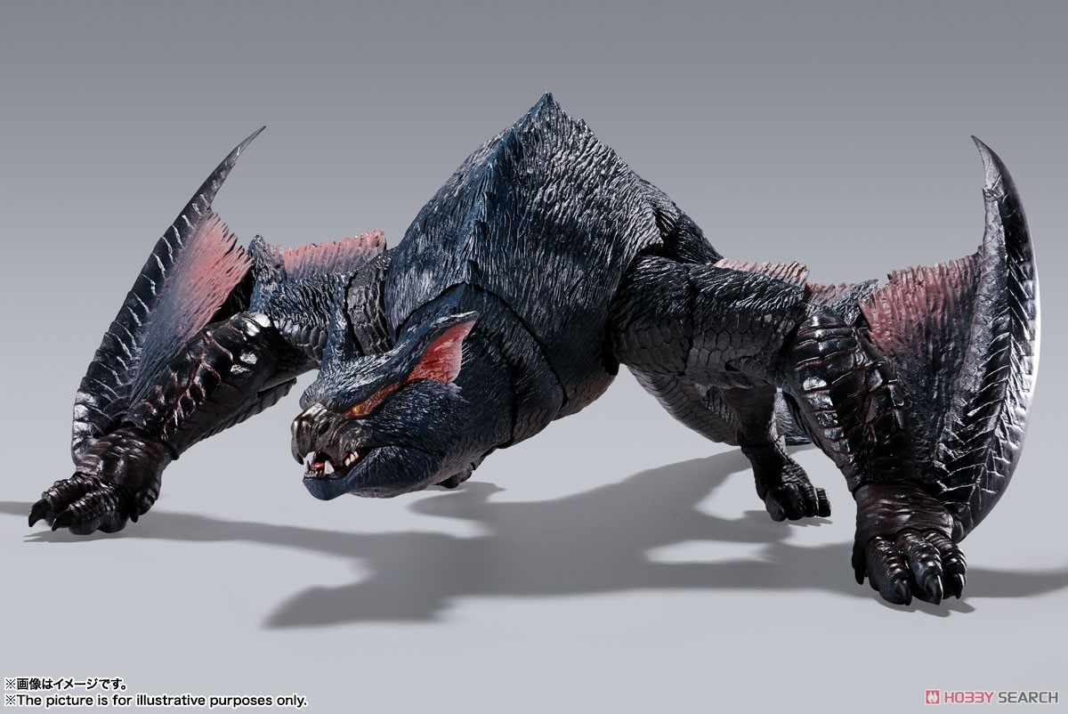 S.H.MonsterArts Nargacuga w/Bonus Item (Completed) Item picture2