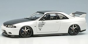 Garage Active ACTIVE R33 GT-R Wide body Concept (パールホワイト / カーボンボンネット) (ミニカー)