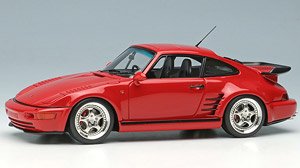 Porsche 911 (964) Turbo S Exclusive Flachbau 1994 (for Japanese Market) ガーズレッド (ブラックインテリア) (ミニカー)