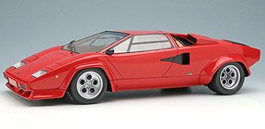 Lamborghini Countach LP400S 1978 レッド (タンインテリア) (ミニカー)