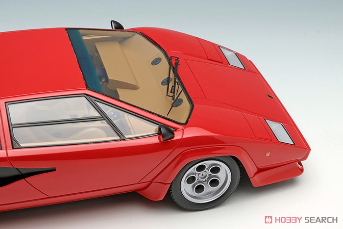 Lamborghini Countach LP400S 1978 レッド (タンインテリア) (ミニカー) 商品画像4