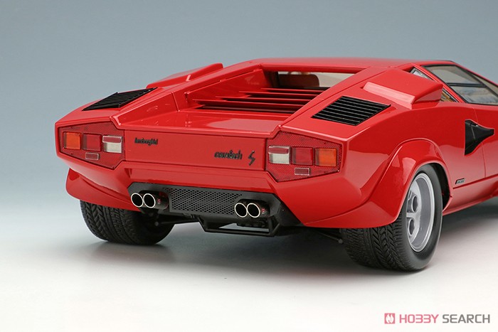 Lamborghini Countach LP400S 1978 レッド (タンインテリア) (ミニカー) 商品画像6