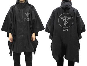 Psycho-Pass 3 Public Safety Bureau Rain Poncho Black (Anime Toy)