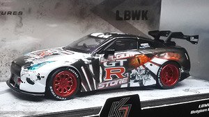 LBWK Nissan GT-R R35 Belgium GTR Store Edition (Diecast Car)